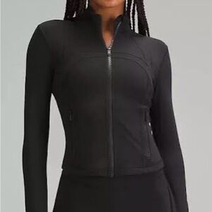 Black Lululemon Define Cropped *Nulu Jacket